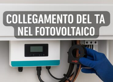 errore misure fotovoltaico TA collegamento corretto