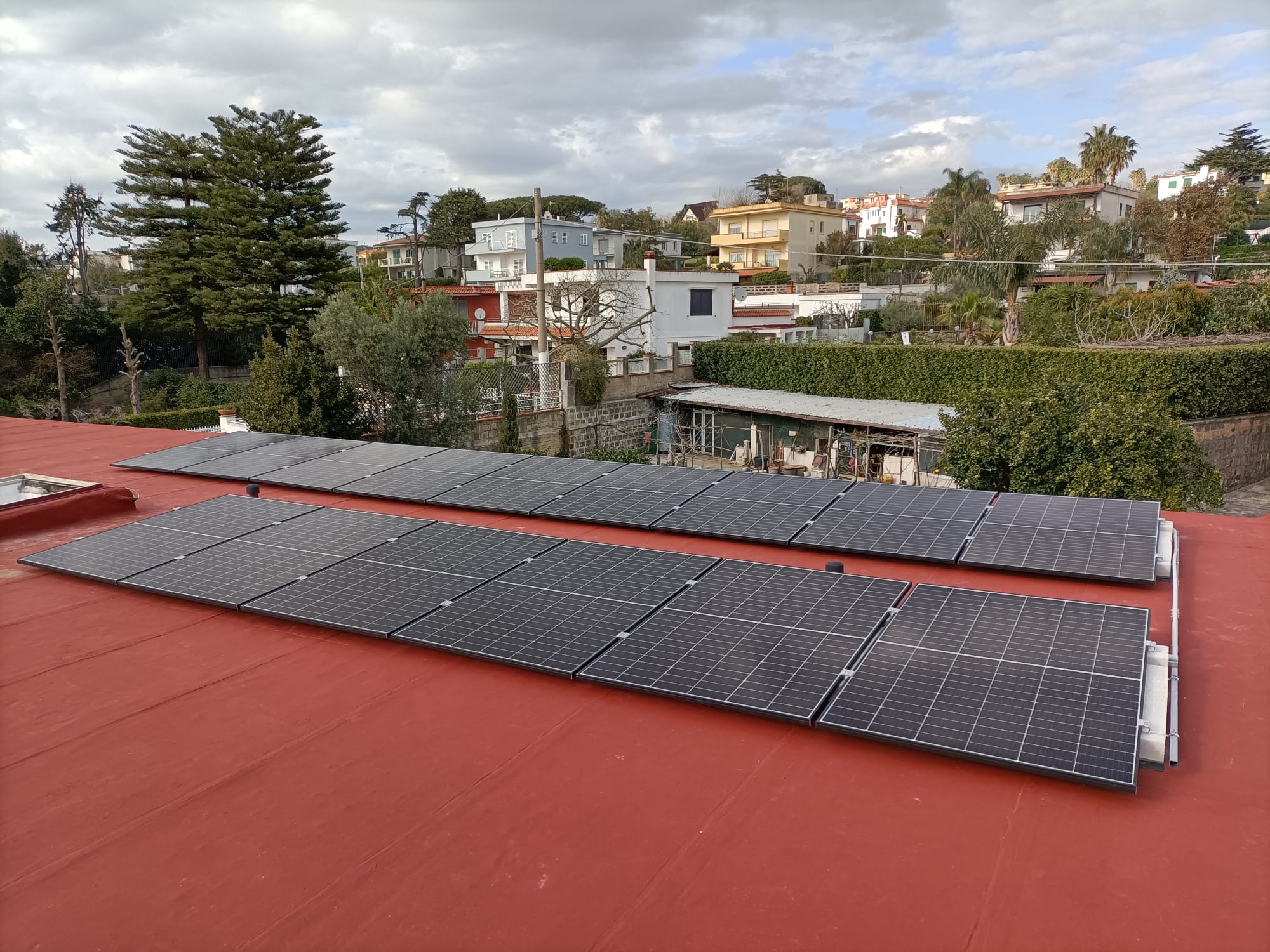 Impianto fotovoltaico 6 kWp a Napoli installato da SF Elettrici