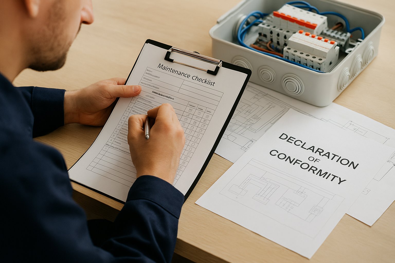 documentazione manutenzione impianti elettrici civili