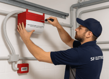 Impianto antincendio ad aerosol